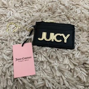 Card case, key chain and coins case.